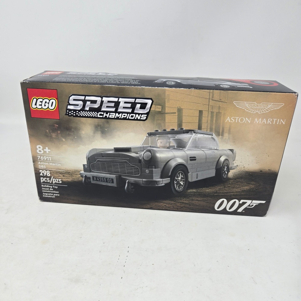 LEGO Speed Champions 007 Aston Martin DB5 76911 James Bond Car Set 298 Pcs